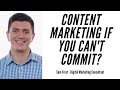 Can&#39;t Commit To Regular Content? You Might Be Better Off Without It!