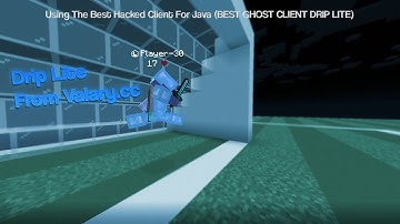 Using The Best Hacked Client For Java (BEST GHOST CLIENT DRIP LITE)