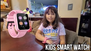  Kids Smart Watch Gift for Girls Age 5-12, 26 Games HD Touch  Screen Watches with Video Camera Music Player Pedometer Flashlight 12/24 hr  Educational Toys Birthday Gifts for Girls Ages 7