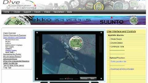 Suunto Gekko Online Specialty Class