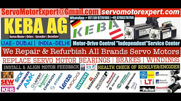 Keba AG Motor Italy Service Center Dubai Servo motor Drive Encoder Resolver Repair
