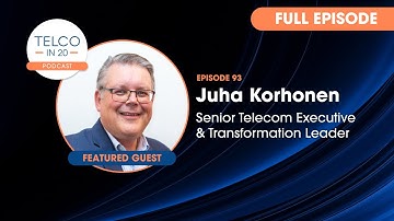 Telco in 20 Ep #93: The NETWORK will be the reason telcos move to the public cloud (Juha Korhonen)