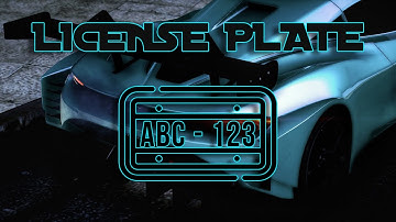 Creating custom license plate [PL/ENG SUBTITLES]
