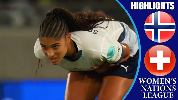 Norway vs Switzerland || HIGHLIGHTS || Women's Nations League 2025