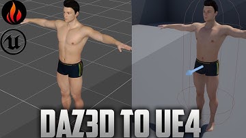 Unreal Engine 4 - Daz3D Workflow
