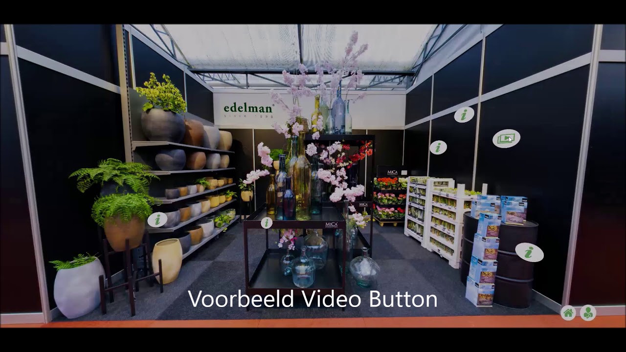 DigiFair - Voorbeeld Informatie en Video Button