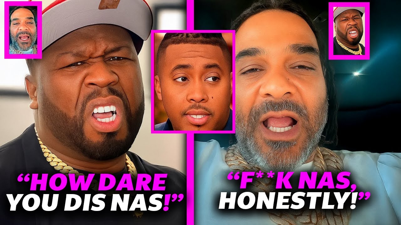 50 Cent EXPLODES on Jim Jones for DISRESPECTING Nas During Explosive Rant  on Shannon Sharpe Show! - YouTube