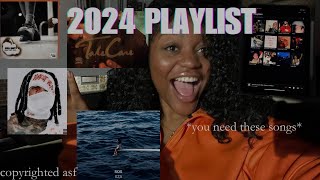 my SUPER lit 2024 car playlist…. YOU NEED THESE SONGS FOR CAR CONCERTS
