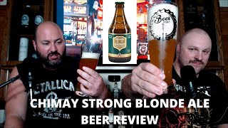 Chimay Blonde Strong Ale Beer REVIEW | Plus Food and Beer Talk: Beer Night Ep. 19 Pt. 1