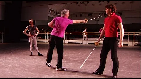 Romeo and Juliet sword-fight rehearsal (The Royal ...