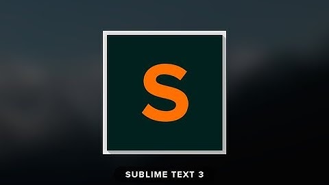SublimeText 3 установка