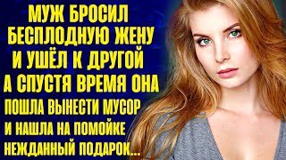 Муж бросил жену. Она долго не могла прийти в себя. И вот однажды она нашла неожиданный подарок...