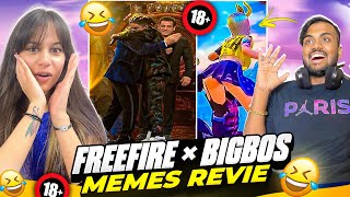 Bigboss Mc Stan & Free Fire Mems  Dont Laugh Challenge With Mukti 😱