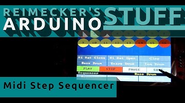 Arduino Midi Step Sequencer