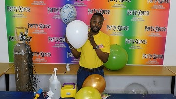 PARTY XPRESS-INTRODUCTION TO BALLOONS & EQUIPMENT NEEDED