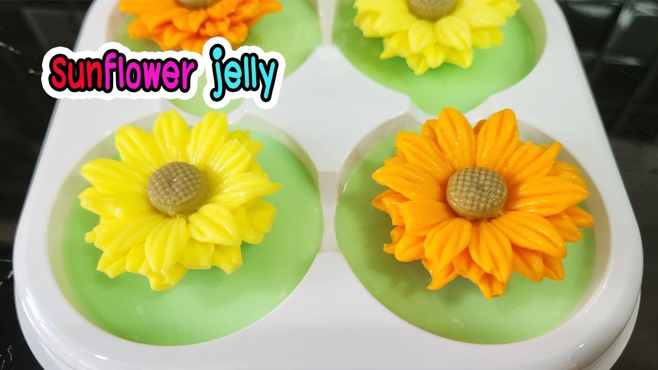 Sunflowers jelly I How To Jelly YouTube