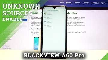How to Allow Unknown Sources in BLACKVIEW A60 Pro – Download Apps from Unknown Sources