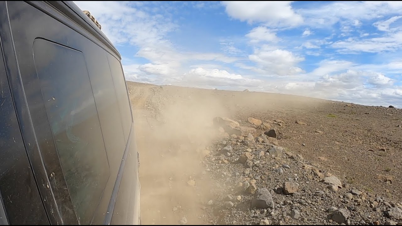 Iceland 2020: F335 to Langjökull (road view) - Cinematic Travel Video — Hagavatnsvegur, Iceland — video poster