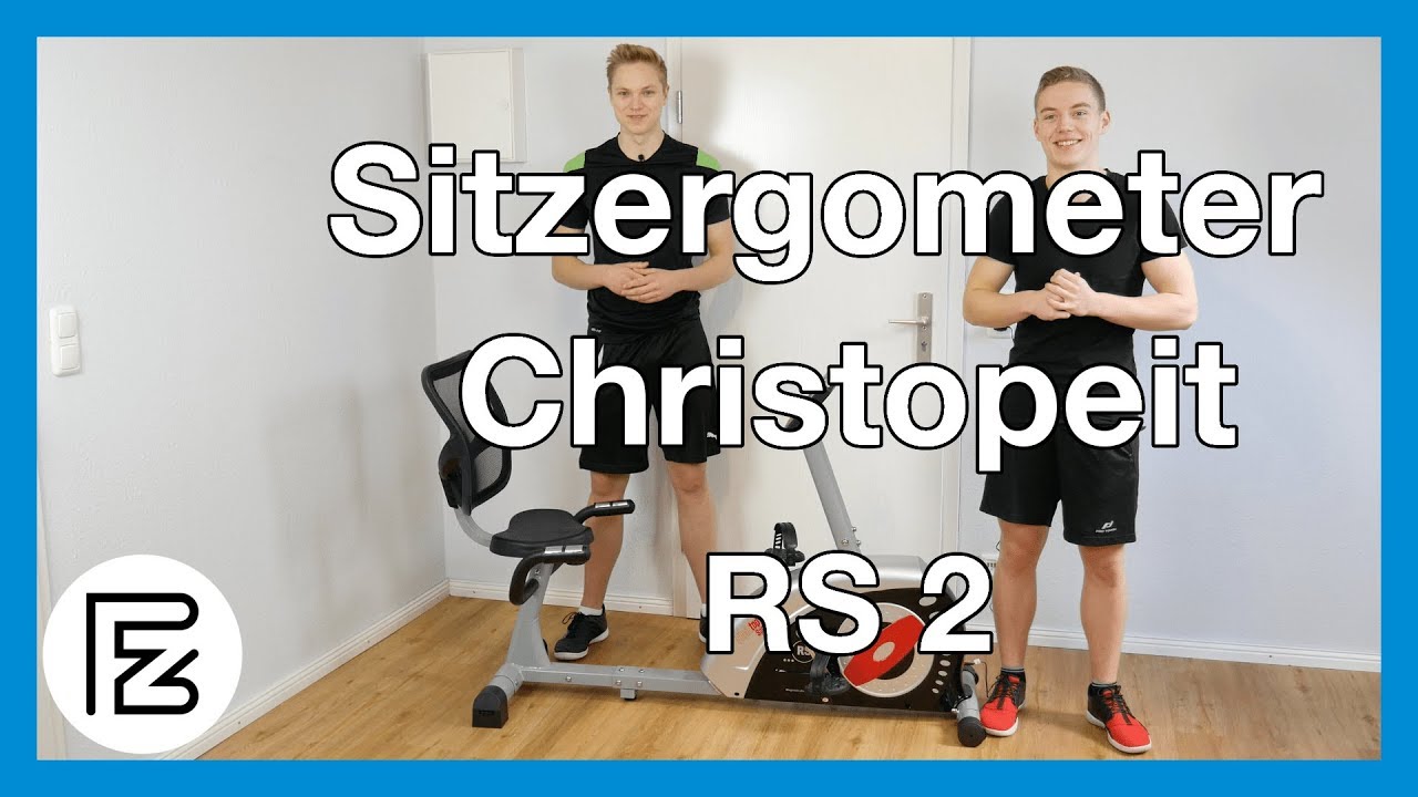 im RS2 Sitzergometer - Christopeit YouTube Test