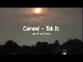 Cafuné - Tek It | I watch the moon | speed up | lyrics.