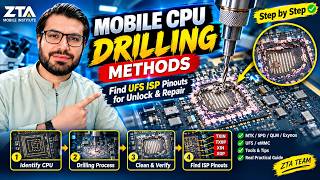 Mobile CPU Drilling Masterclass | Finding UFS ISP Pinouts for Unlock & Repair | Part 1 screenshot 5