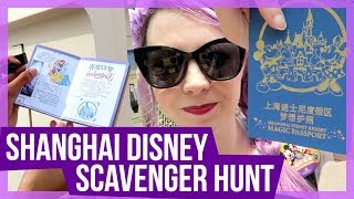 Shanghai Disney SCAVENGER HUNT!