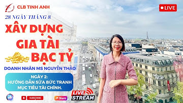 NGÀY 2: HƯỚNG DẪN SỬA BỨC TRANH MỤC TIÊU TÀI CHÍNH