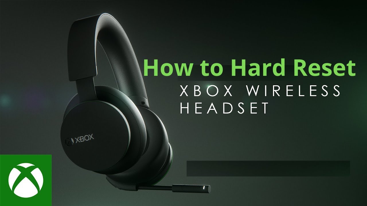 gisteren Uitsluiting klein How to Hard Reset in XBOX Wireless Headset when its not pairing - YouTube