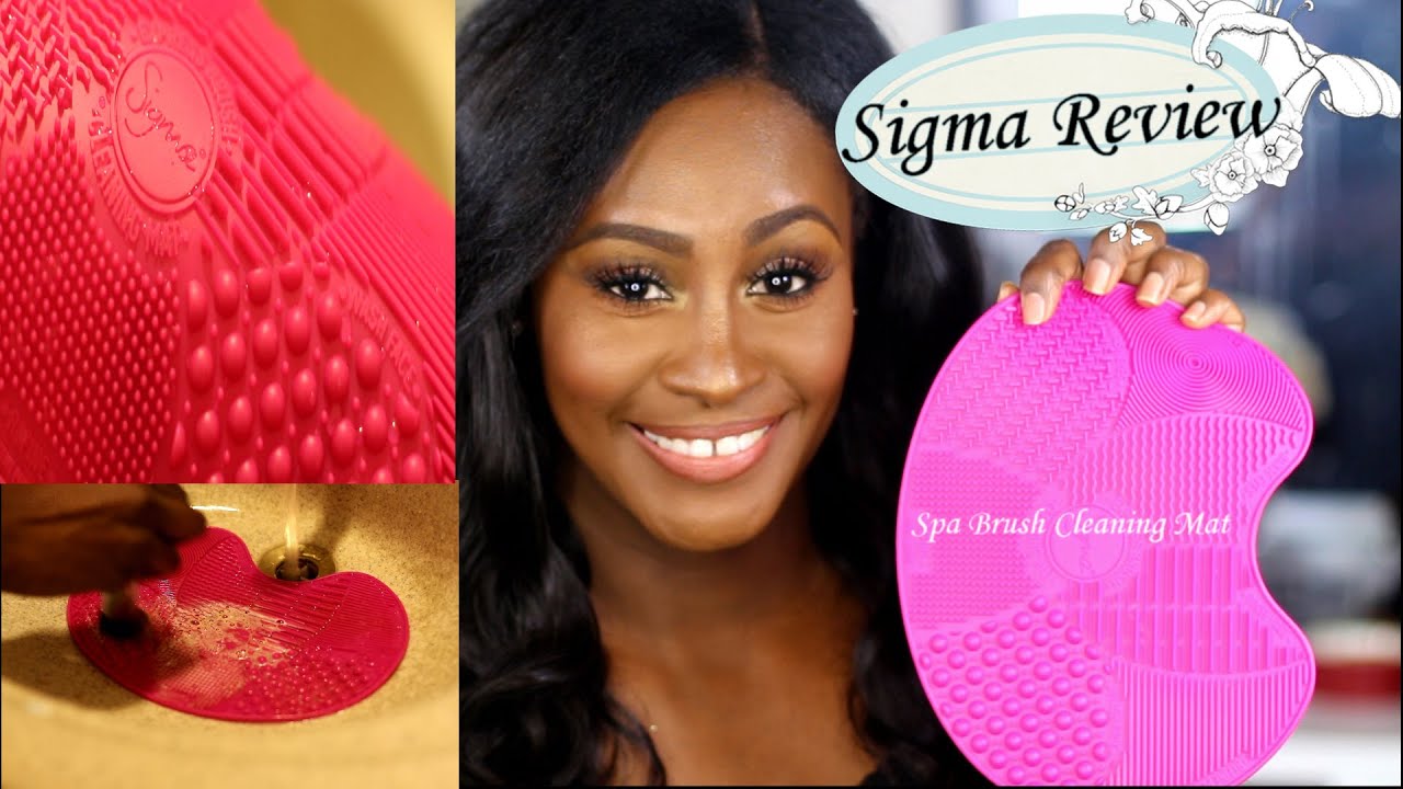 Sigma Brush  Cleaning Mat Review | Shlinda1