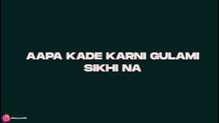 Simiran Kaur Dhadli | Sach De Pujari | Full Screen Whatsapp Status | Lyrics Status | @Moni08