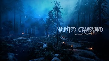 Haunted Graveyard 4K | Level Art in Unreal Engine