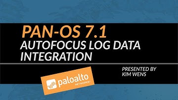 PAN-OS 7.1 Tutorial: AutoFocus Log Data Integration