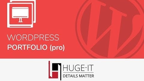 Huge-IT Portfolio Gallery Pro