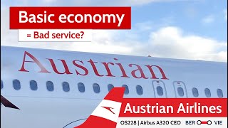 Is Basic Economy (in Europe) a terrible experience? | My Austrian A320 flight from Berlin to Vienna