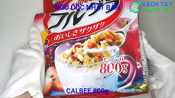 Ngũ cốc Calbee 800g Nhật Bản