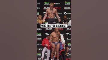 Jake Paul 🆚 Mike Tyson