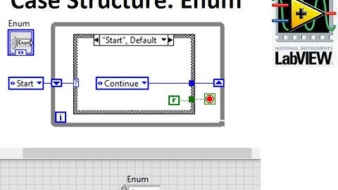 LabView. Create Enum Case Structure