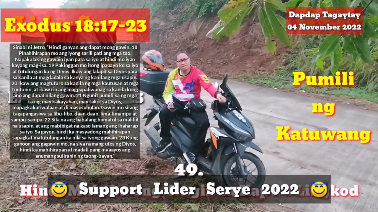 Exodus 18:17-23 Pumili ng Katuwang / #verses2022 II Gerry Eloma Channel