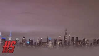 &quot;Giant Triangle UFO UAP Spotted Hovering Over New York City&quot; June 23, 2023 | HollywoodScotty VFX