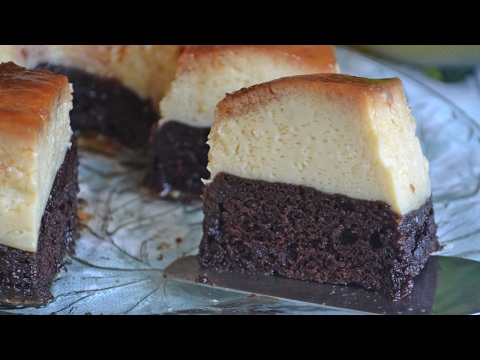 Receita de Bolo pudim de chocolate - Mallu Hessel