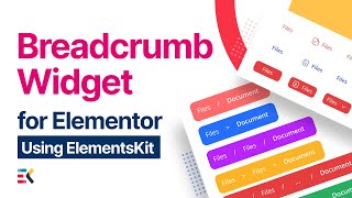 breadcrumb widget  for elementor | elementskit | all-in-one addon for elementor