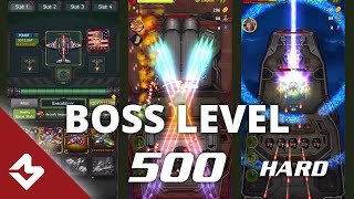 Boss Level 500 - Kaijin - 1945 Air Force Game (Hard) screenshot 4