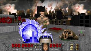 Doom: Going Down (Featured Mod) - Map 32 (Super Secret Level): Roof Rage (UV-Max)