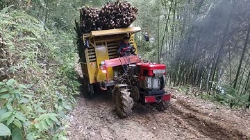 xe công nông hai cầu gara đông xuân lốp đôi chở chúc lên giốc và cái kết