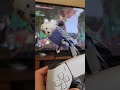 ゲーム（ホライゾン）してたらかまってアピールしてくるセキセイインコ