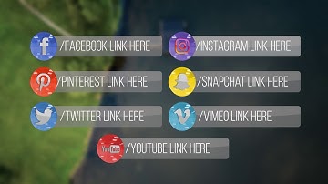 3D Lower Thirds : After effects template