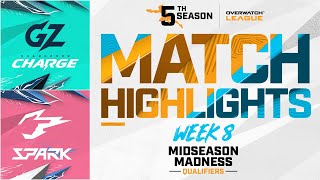 @GZCharge vs @HangzhouSpark | Midseason Madness Qualifiers Highlights | Week 8 Day 2