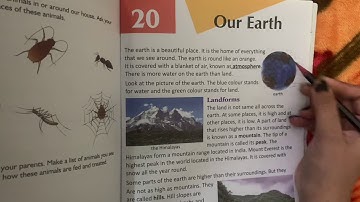 Our earth | evs | class 2 | reading and explanation | about our earth |