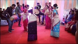 Assamese Wedding Beutifull Bihu Dance 