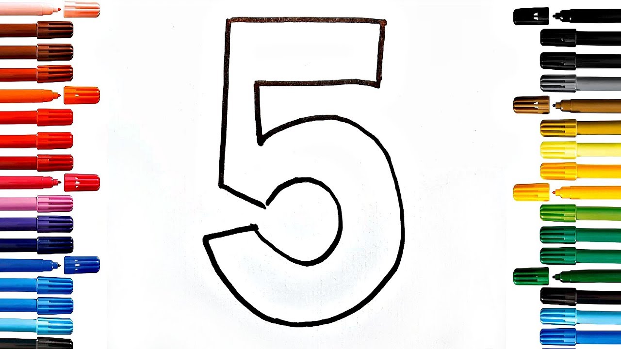 Number Drawing Art